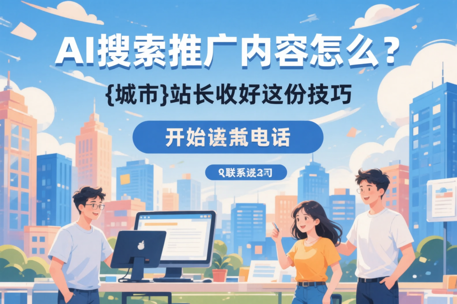 AI搜索推广内容怎么写？清丰站长收好这份技巧