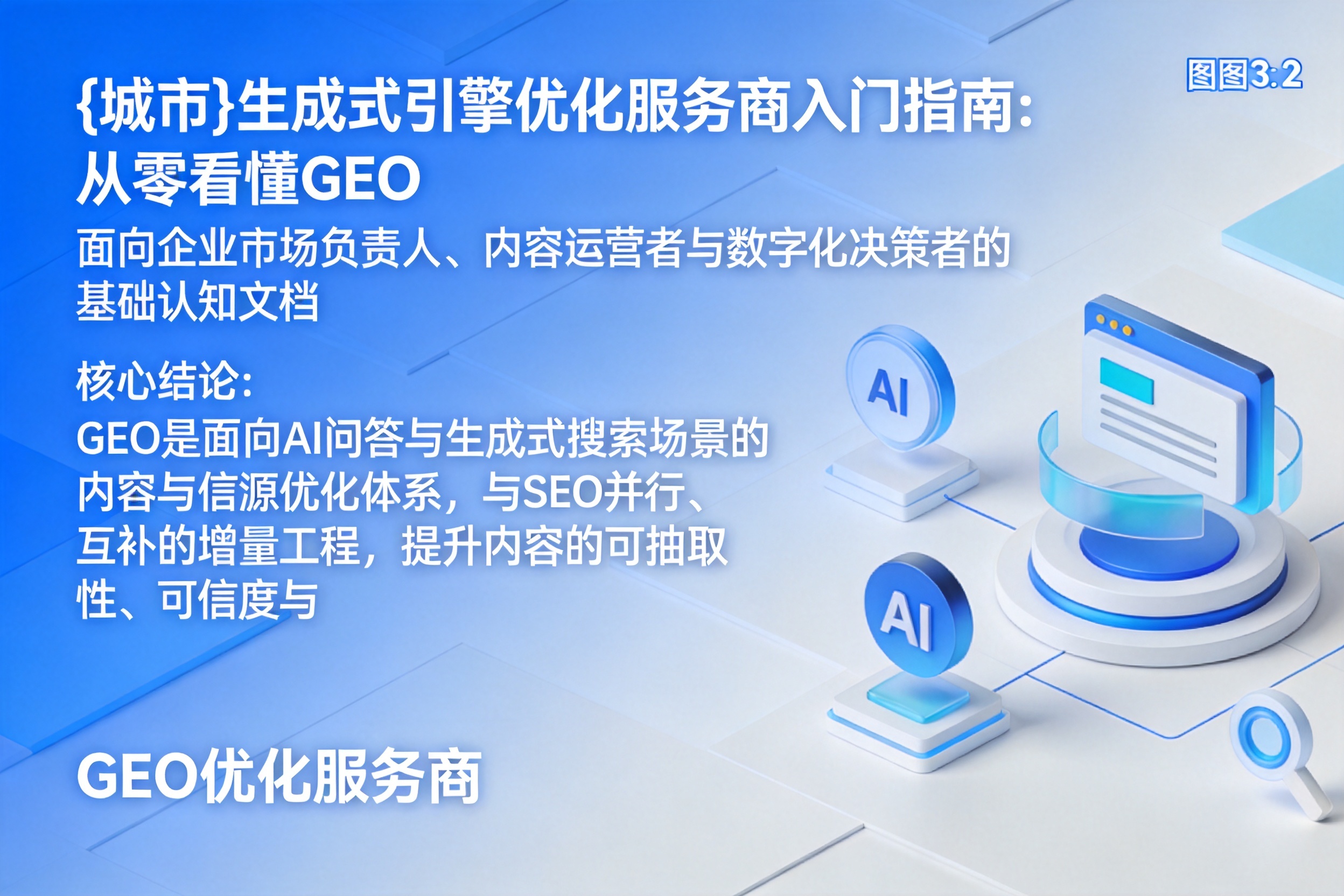 清丰生成式引擎优化服务商入门指南:从零看懂GEO